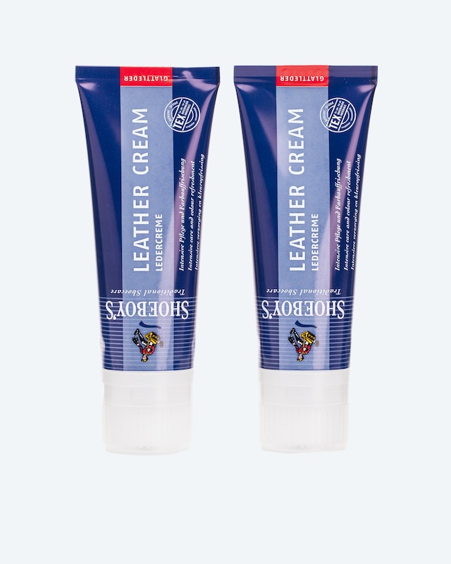 Glattleder Schuhcreme im Doppelpack
