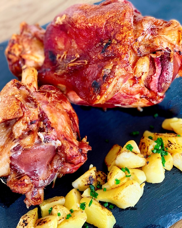 Grill-Haxe im Doppelpack