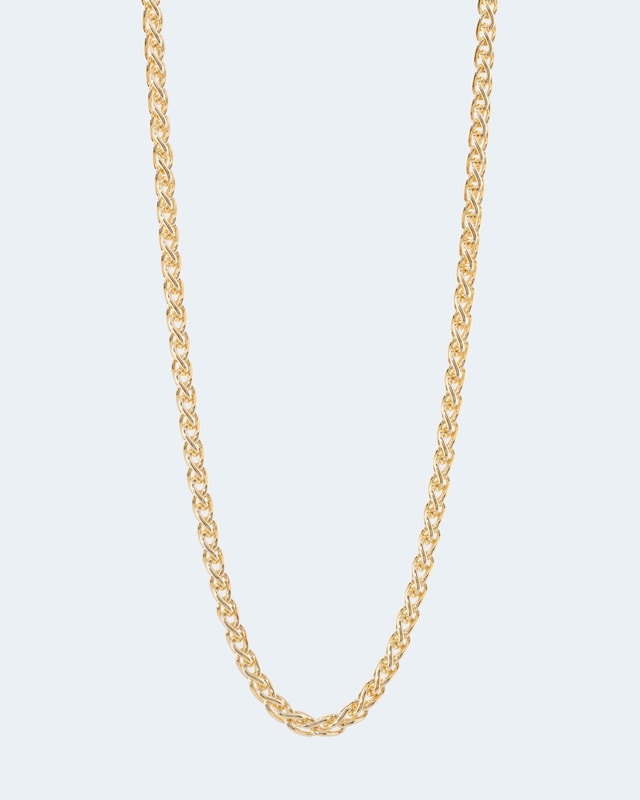 Zopfkette aus Silber