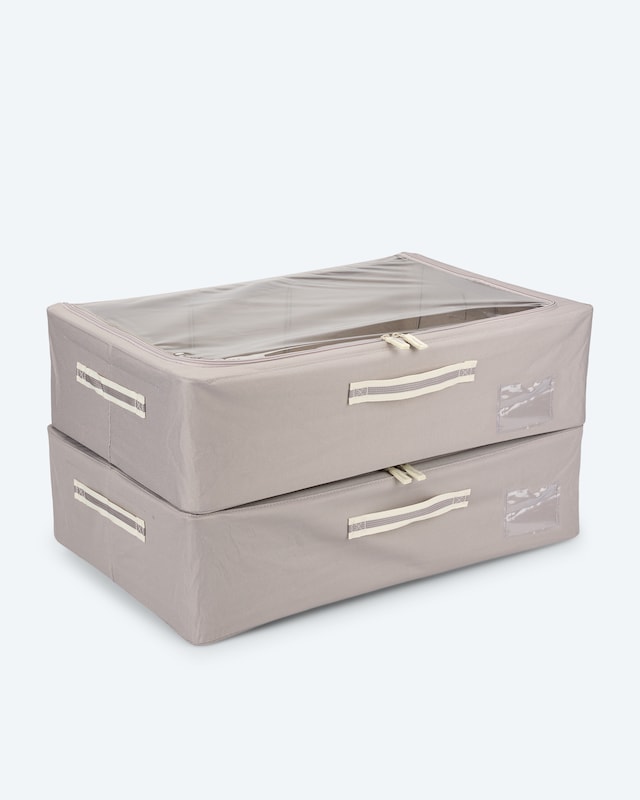 Unterbett Aufbewahrungsbox 2Stck.