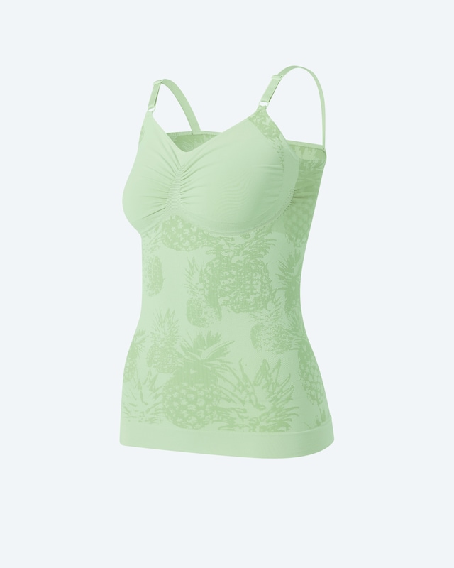 Top mit Ananas-Muster