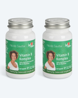 Produktabbildung 1 für Vitamin B Komplex 2x 60 Kapseln
