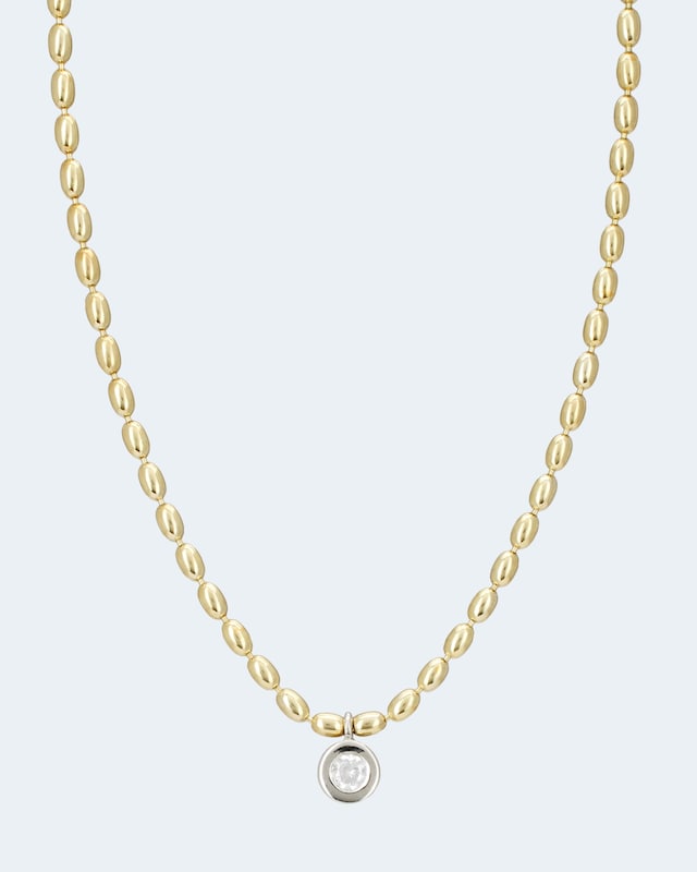 Brillantcollier ca. 0,15 ct
