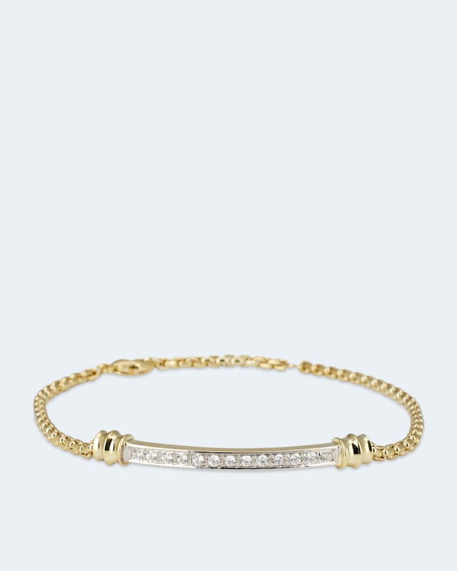 Brillantarmband ca. 0,39 ct