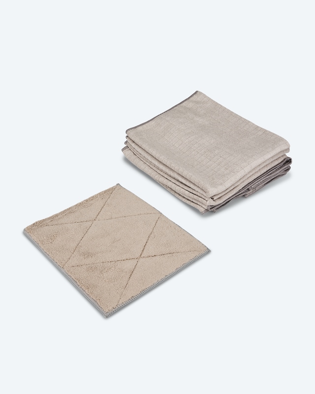 5 Geschirrtücher & 1 Spül-Wischtuch