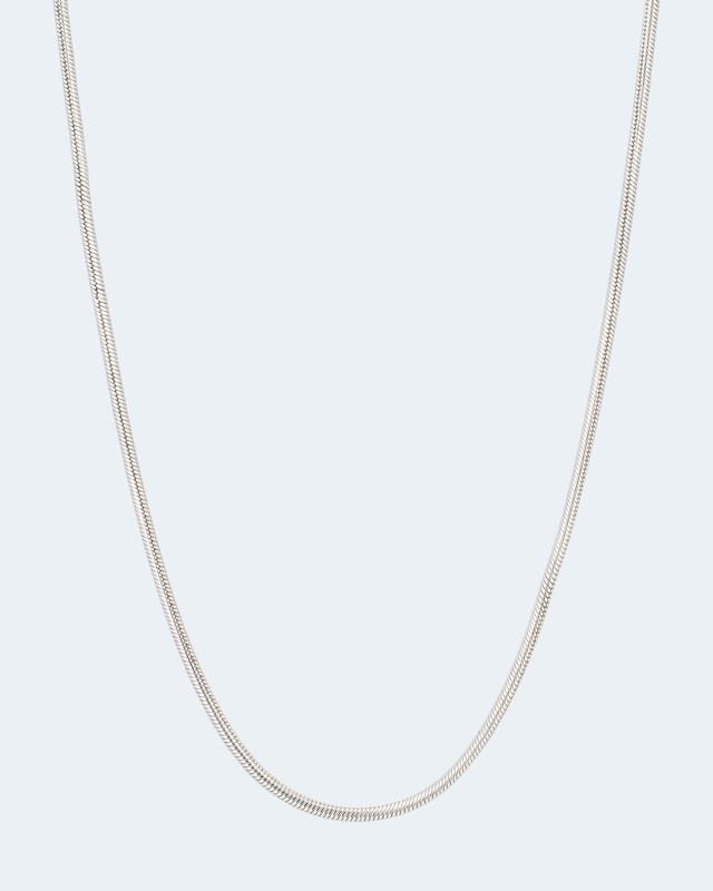 Schlangenkette mit Brillant, 0,02 ct