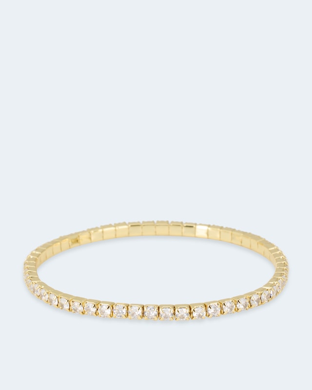 Flex-Armband mit Zirkonia