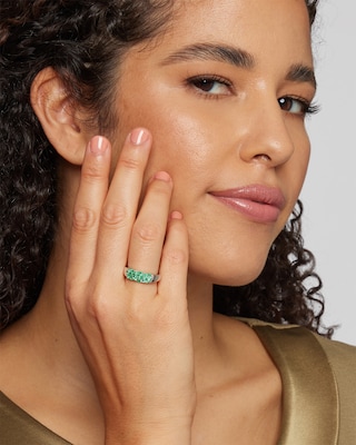 Produktabbildung 3 für Ring mit Sambia Smaragd