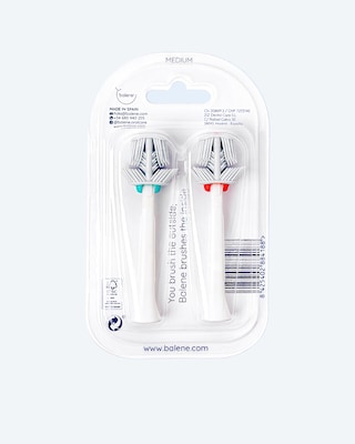 Produktabbildung 1 für Balene Ersatzbürstenköpfe, Duo