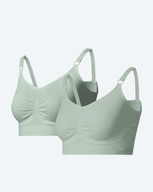 Midi Control Bustier mit Spaghettiträgern, 2tlg.