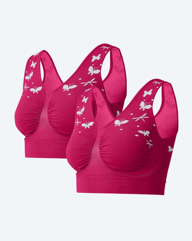 Bustier "Schmetterlingsflug", 2tlg.