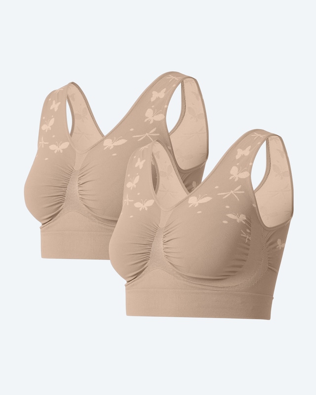 Bustier "Schmetterlingsflug", 2tlg.