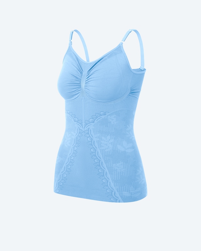 Spaghetti-Leichttop mit Dessoustaille