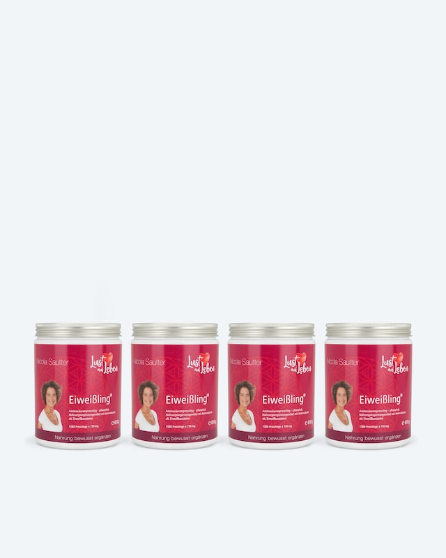 Eiweißlinge für 12 Monate