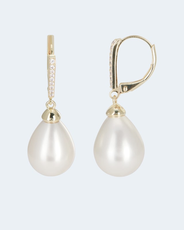 Ohrhänger MK-Perlen 12x15 mm