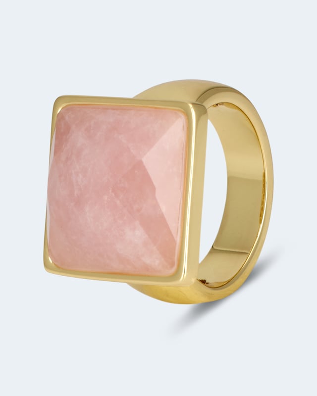 Ring mit Rosenquarz