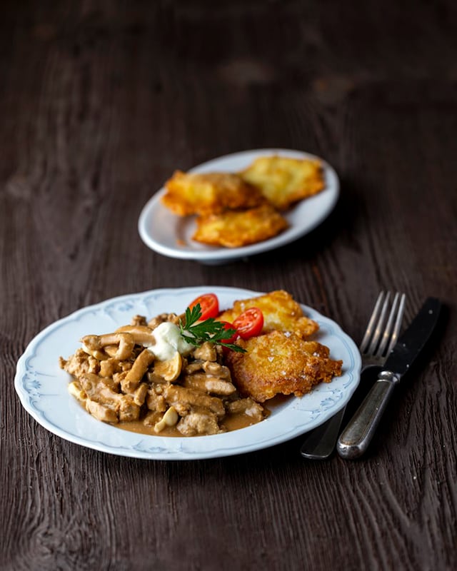 Geschnetzeltes Züricher Art