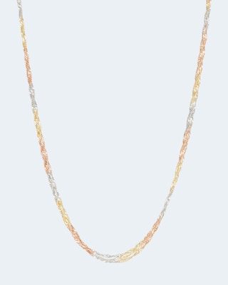 Produktabbildung 4 für 3-reihige Singapurkette im Tricolor-Design