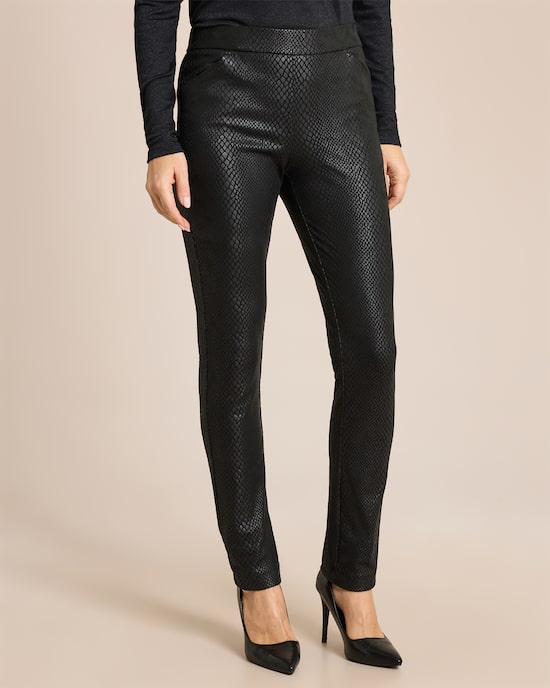 Produktabbildung für Schlupfhose in Schlangenlederoptik