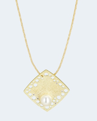 Produktabbildung 3 für Anhänger mit MK-Perle 10mm & Zirkonia