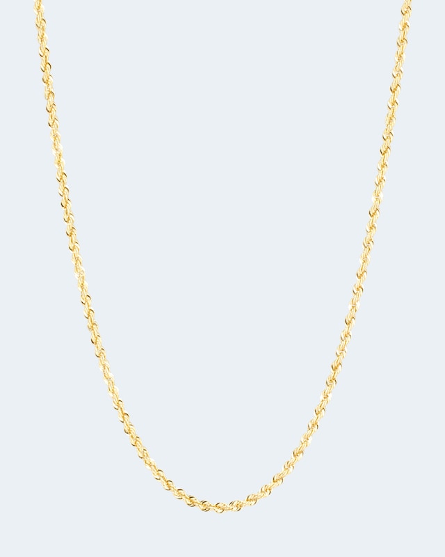 Kordelkette mit Brillant 0,02 ct