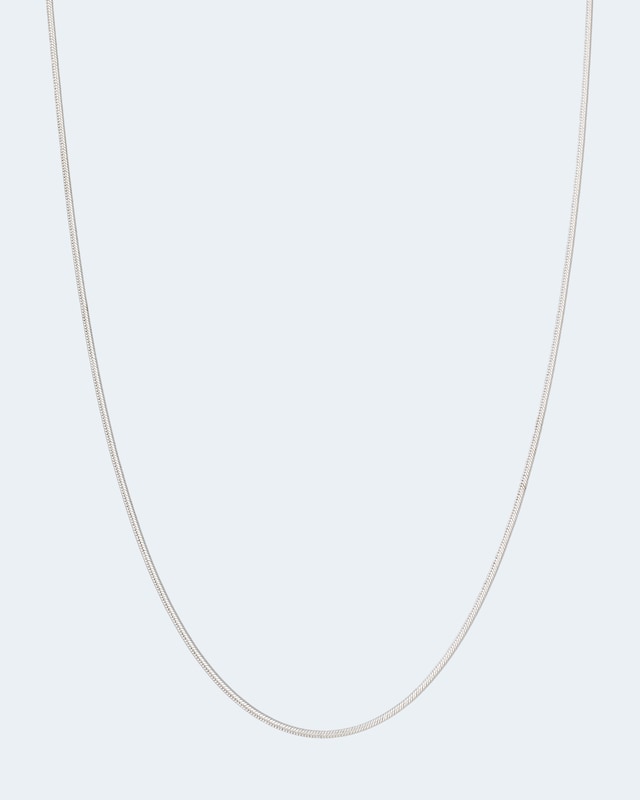 Schlangenkette mit Brillant 0,02 ct