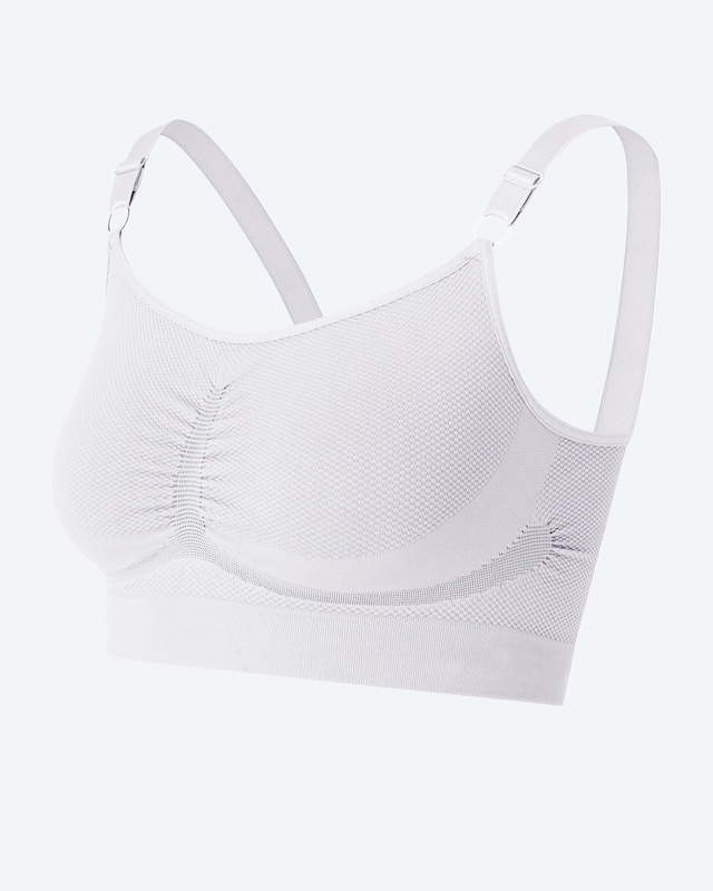 Bustier mit Waffelstruktur