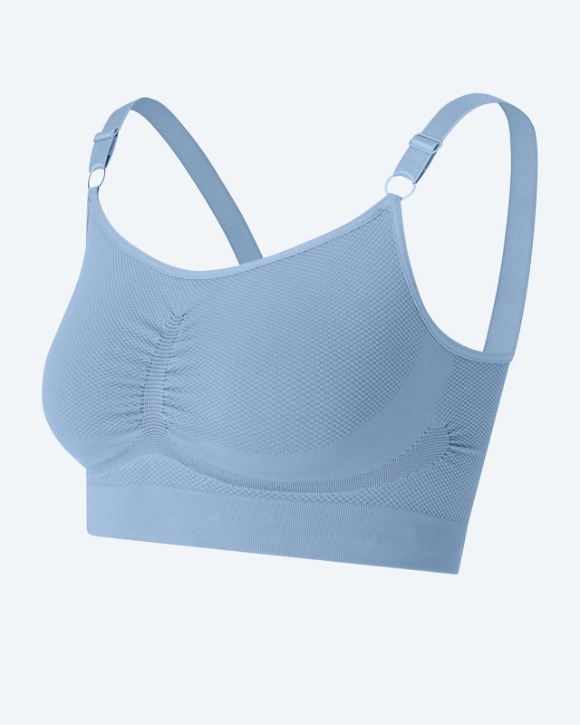 Bustier mit Waffelstruktur