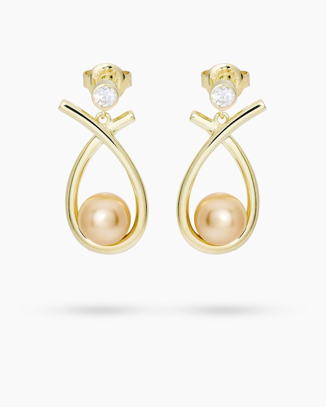 Ohrstecker MK-Perle 8mm