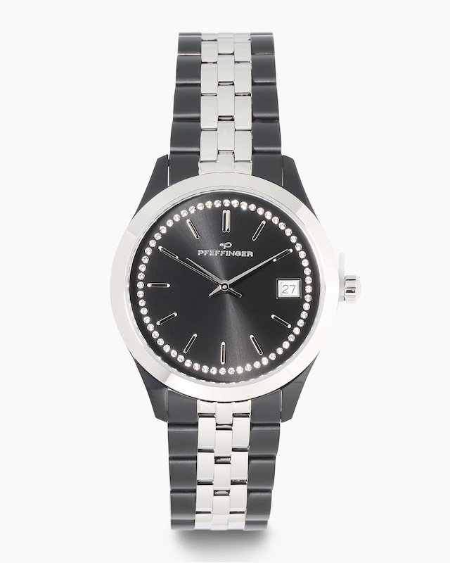 Damenuhr mit Zirkonia