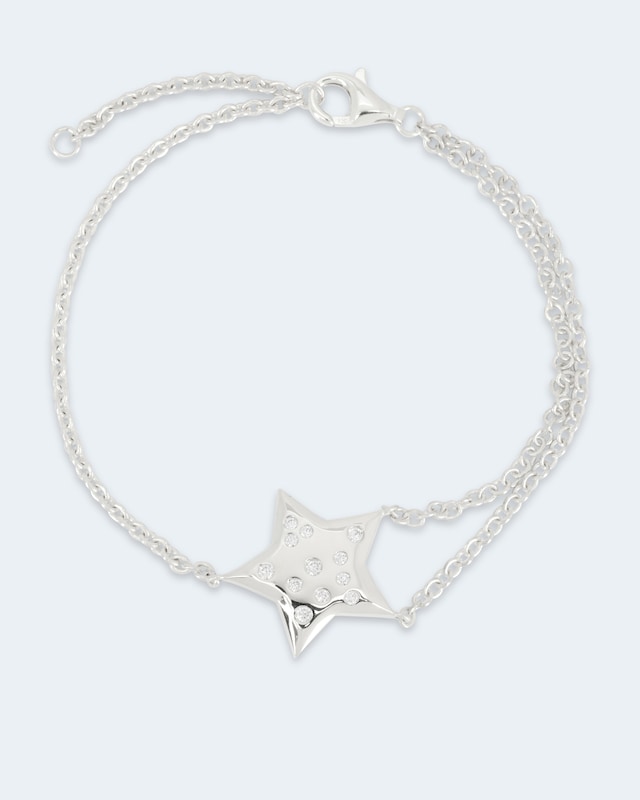 Armband mit Zirkonia-Sternelement
