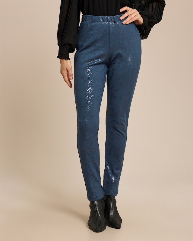 Thermohose mit Schlangen-Print