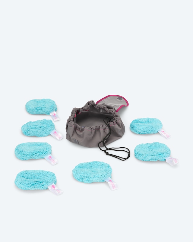 Abschmink-Wölkchen mit Tasche, 8tlg.