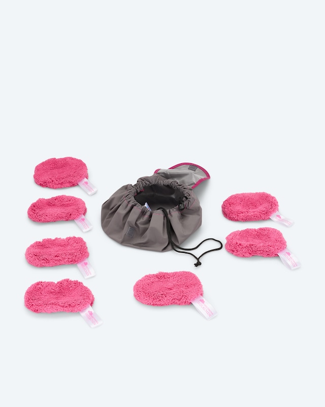 Abschmink-Wölkchen mit Tasche, 8tlg.