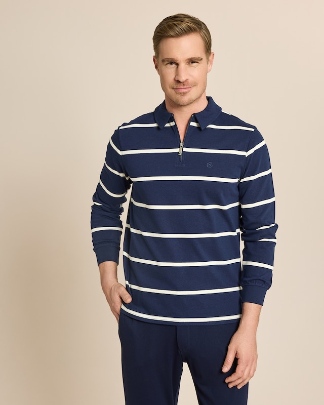 Sweatshirt mit Streifen