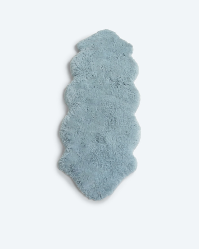 Läufer in Kaninchenfell-Optik "Luxus"