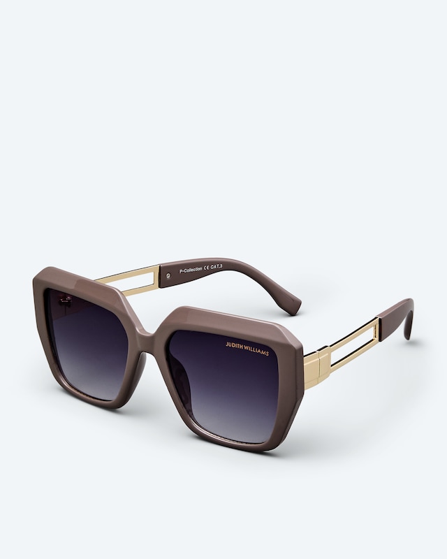 Sonnenbrille mit Metallbügeln