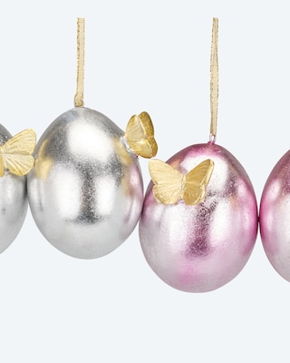 Produktabbildung 2 für Dekoeier "Shiny", 6er Set