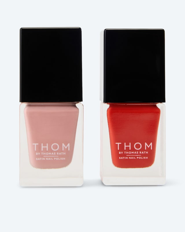Satin Nail Polish Duo