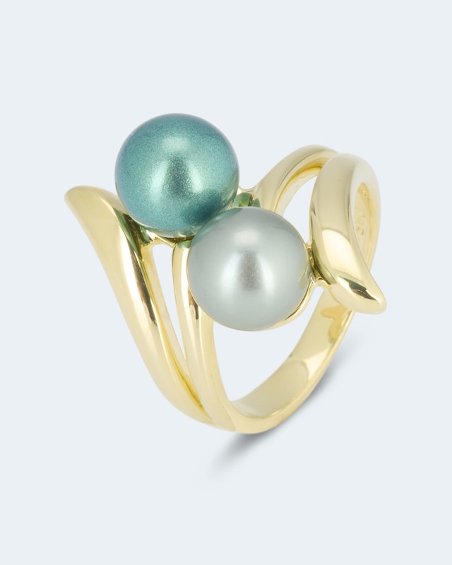 Ring mit MK-Perlen 8 mm