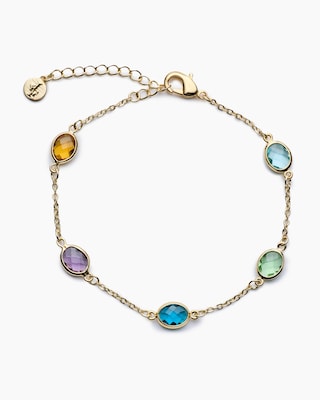 Produktabbildung 2 für Armband mit Glassteinen