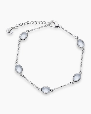 Produktabbildung 1 für Armband mit Glassteinen