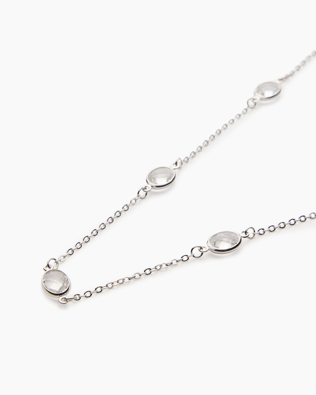 Collier mit Glassteinen