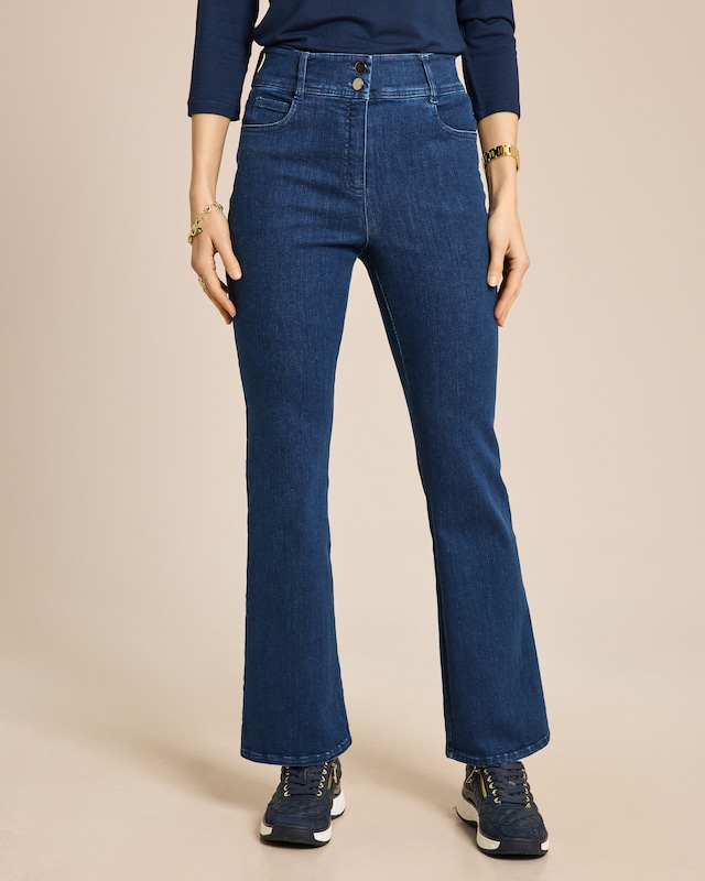Bootcut-Jeans Super-Stretch