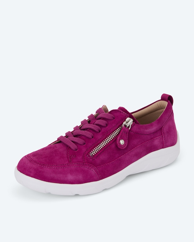 Sneaker in Velours-Optik