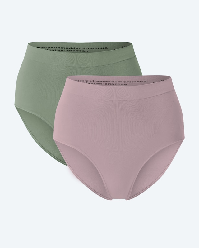 Bauchkontroll-Slips, 2tlg.