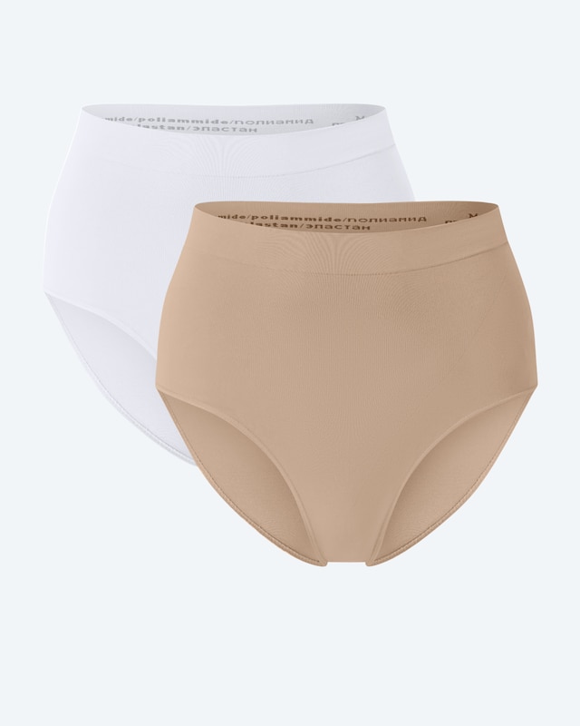 Bauchkontroll-Slips, 2tlg.