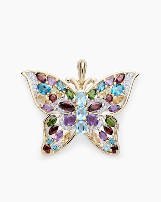 Produktabbildung 1 für Anhänger mit Multi-Edelstein