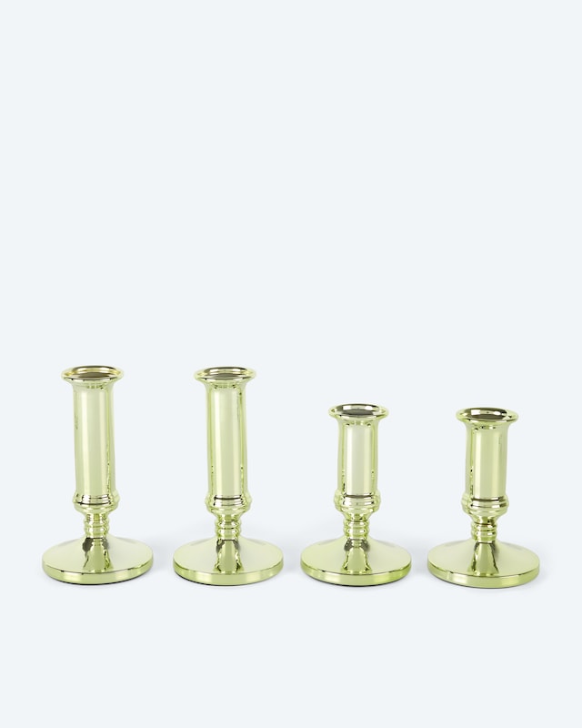 Stabkerzenhalter Shiny, 4tlg.