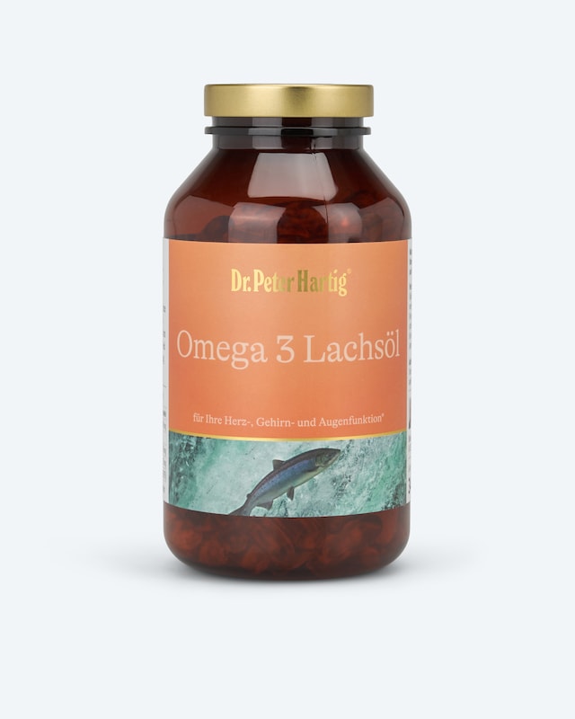 Omega 3 Lachsöl, 250 Kapseln